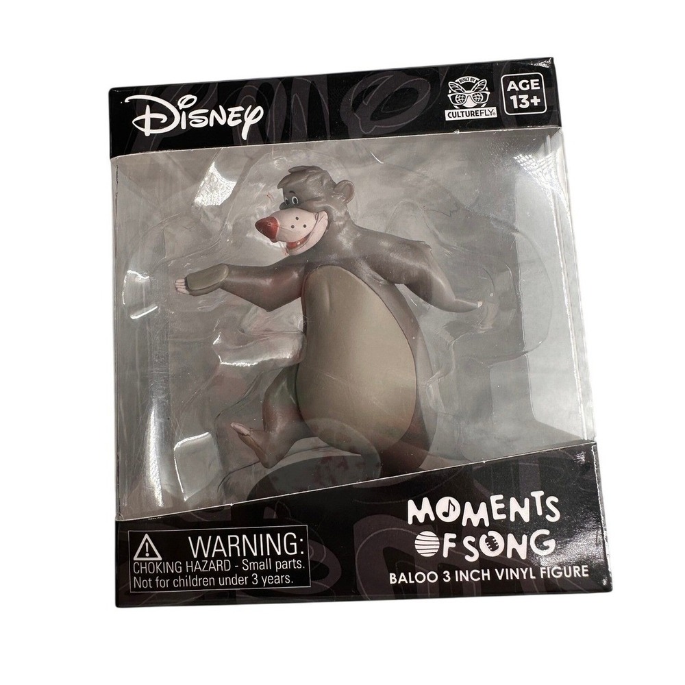 Disney Moments of Song Baloo‎ 3 Inch Vinyl Figure CultureFly Jungle Book DPN048A